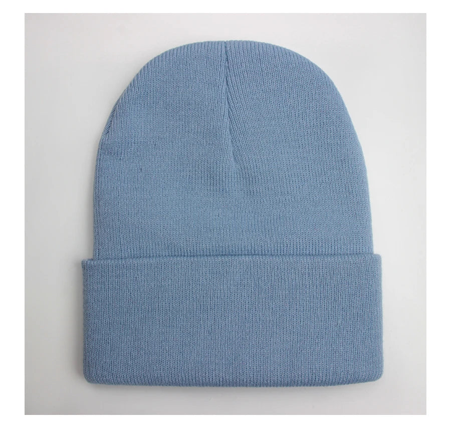 Unisex Warm Wool Blend Beanie