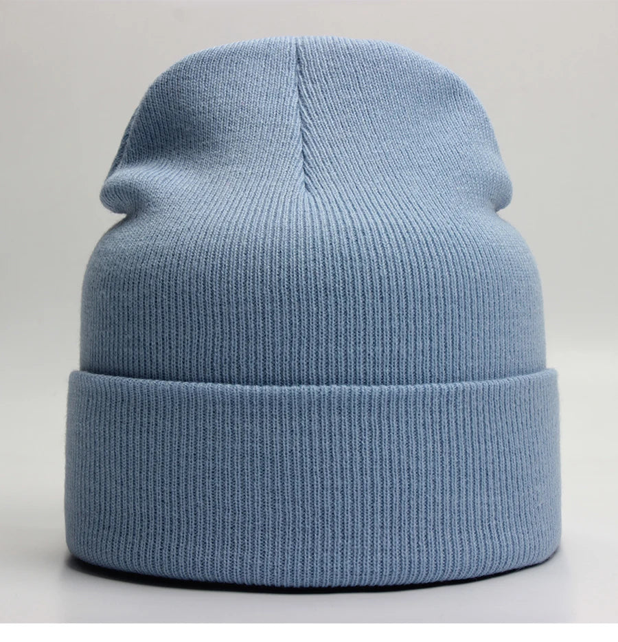 Unisex Warm Wool Blend Beanie