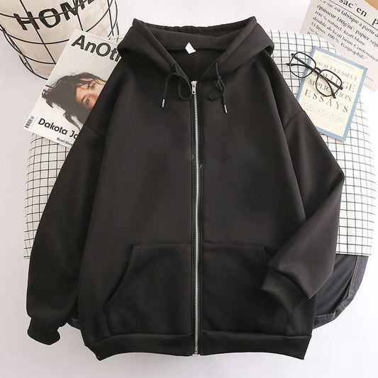 Men's Oversized Zipper Hoodie