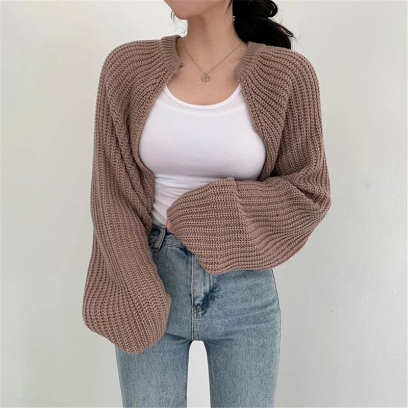 Chic Knitted Women's Cardigan