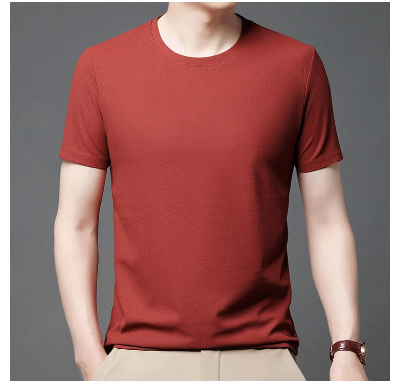 Men's Waffle Knit Short Sleeve Tee