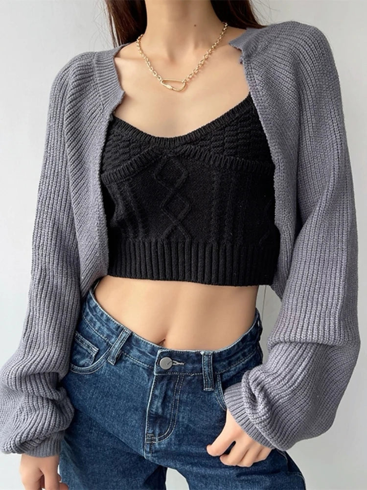 Chic Knitted Women's Cardigan