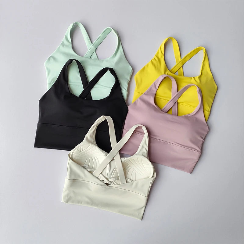 All-in-one Sports Bra, High-Impact Shock-Proof Running & Yoga Bra