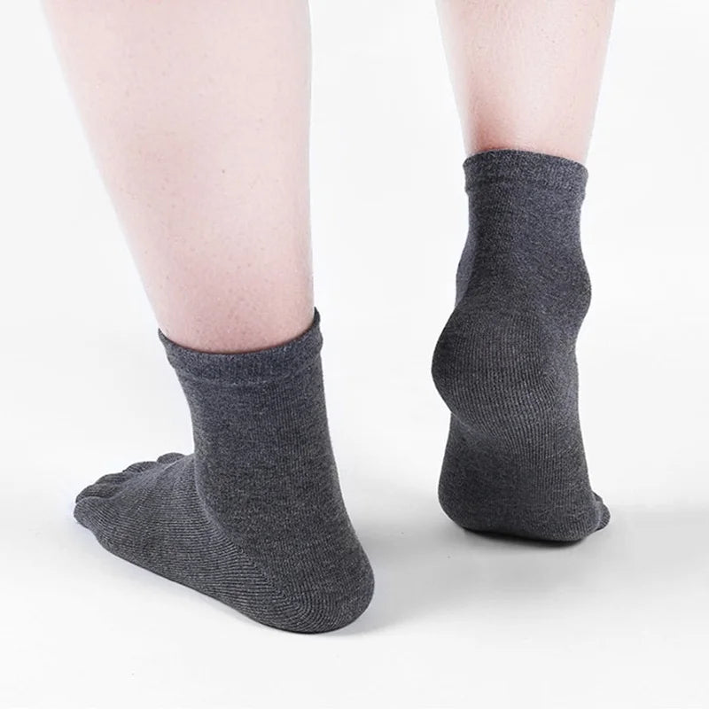 Comfortable Unisex Cotton Toe Socks