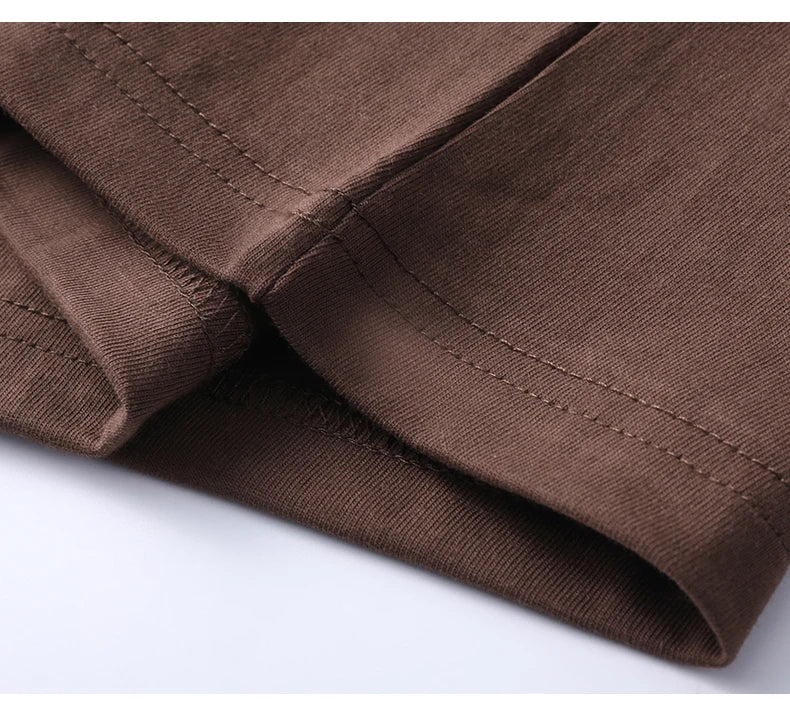 Men's Cotton Short Sleeve Round Neck T-Shirt