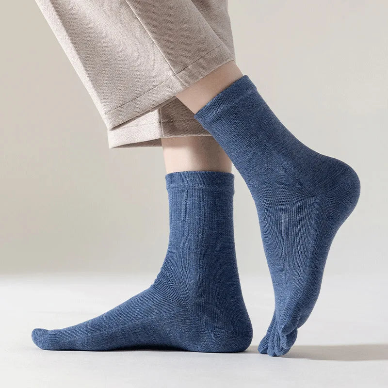 Comfortable Unisex Cotton Toe Socks