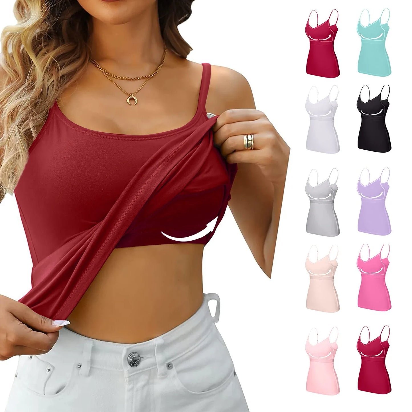 Padded Modal Cami Top