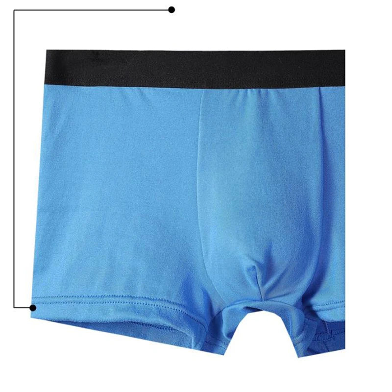 4Pc Men's Breathable Boxer Shorts