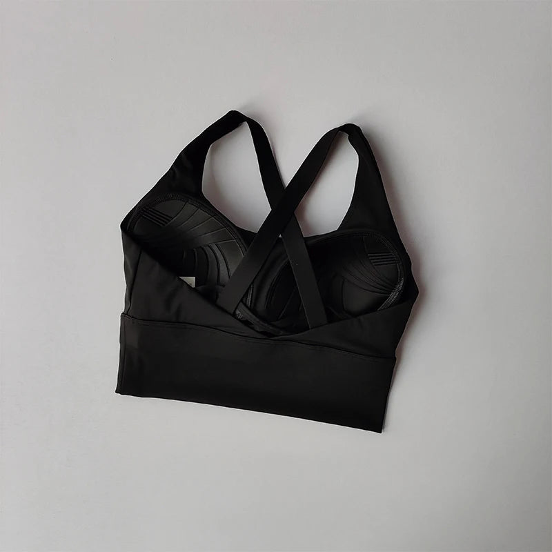 All-in-one Sports Bra, High-Impact Shock-Proof Running & Yoga Bra