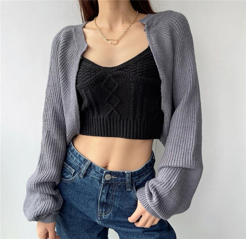 Chic Knitted Women's Cardigan