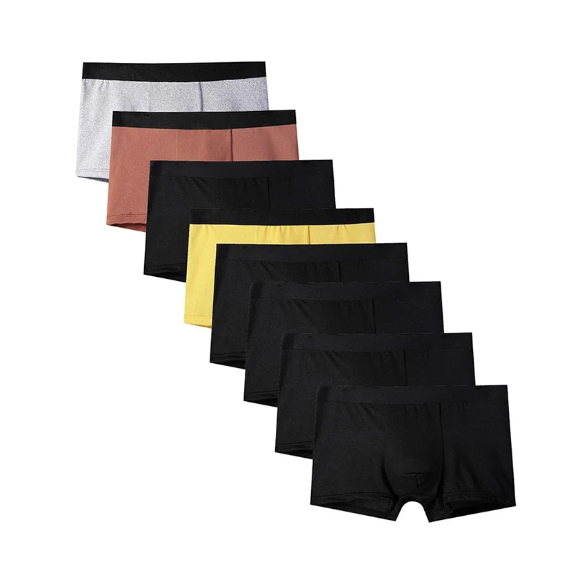 4Pc Men's Breathable Boxer Shorts