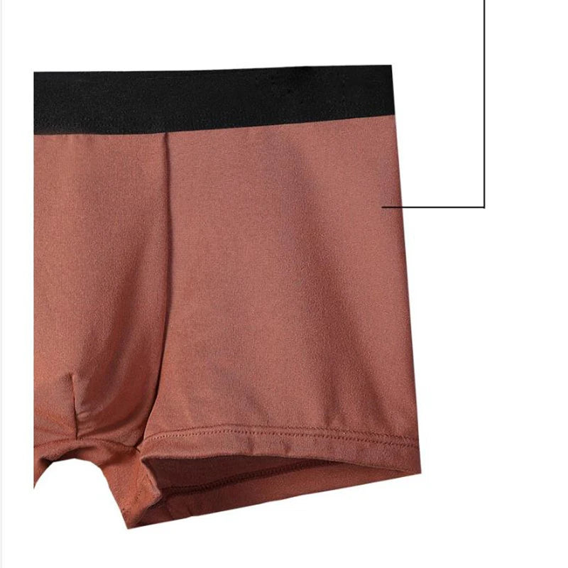 4Pc Men's Breathable Boxer Shorts