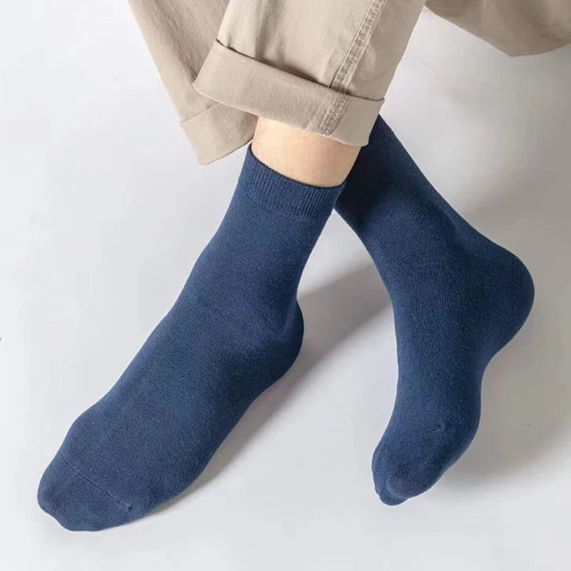 5 Pairs Breathable Unisex Classic Crew Socks