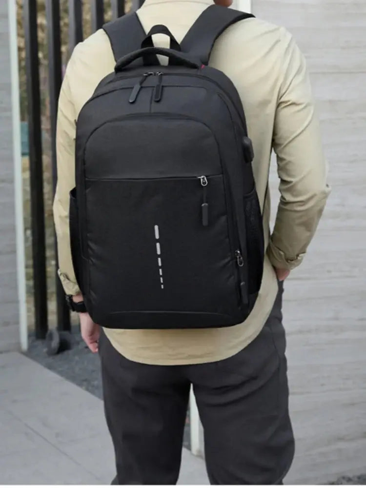 Men's Fashionable Charging Laptop Backpack