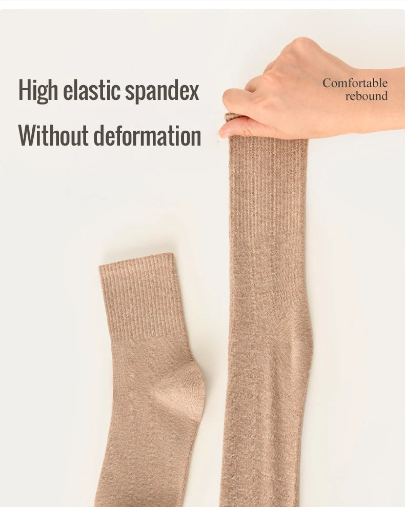 95% Combed Cotton Business Dress Socks Unisex