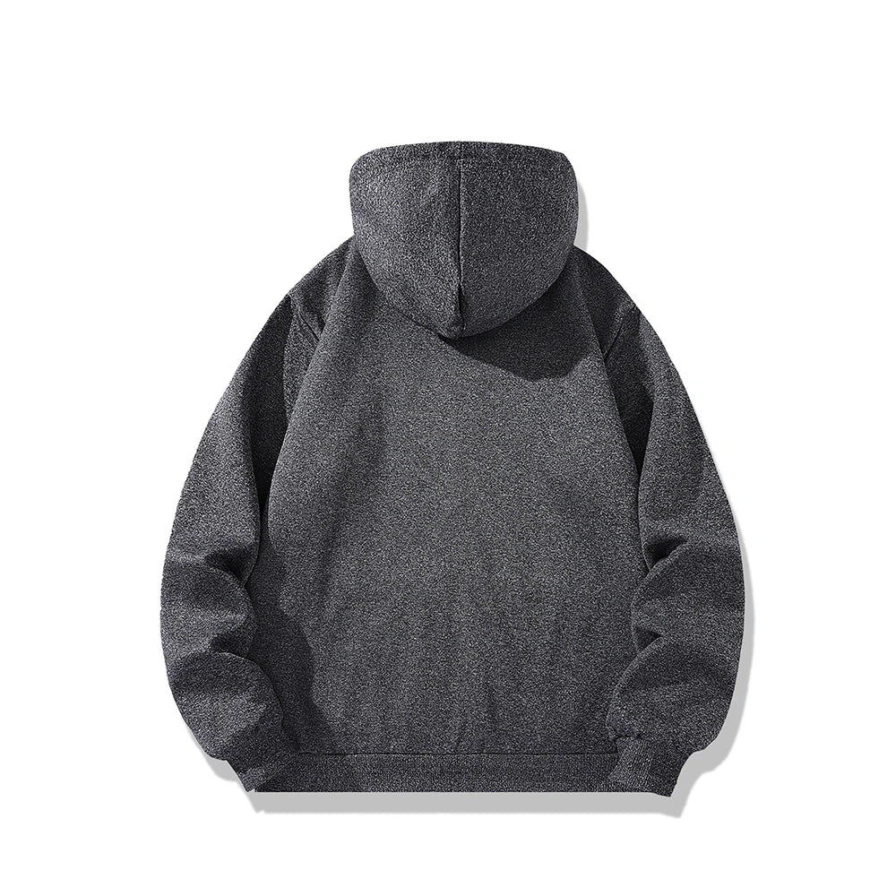 Men's Lambswool Hooded Jacket