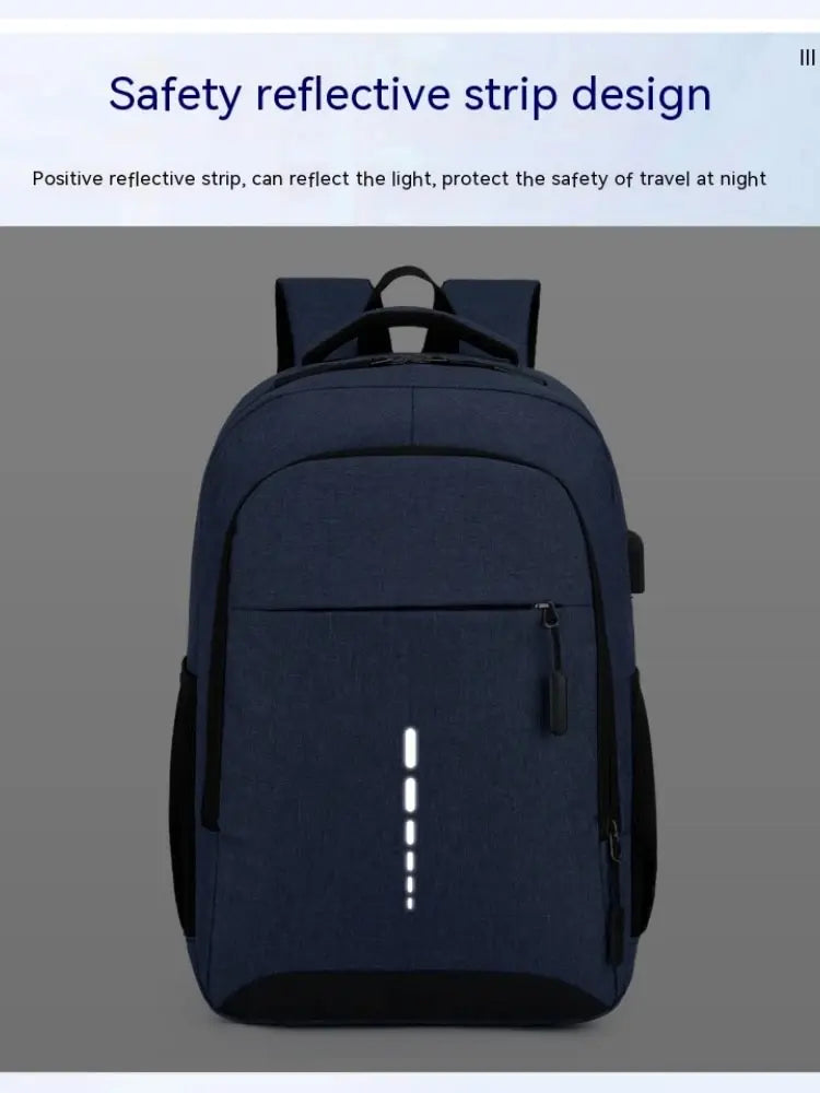 Men's Fashionable Charging Laptop Backpack