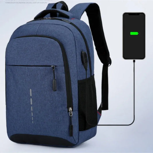 Men's Fashionable Charging Laptop Backpack