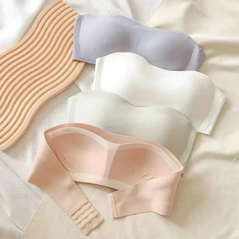 Seamless Strapless Push-Up Bra