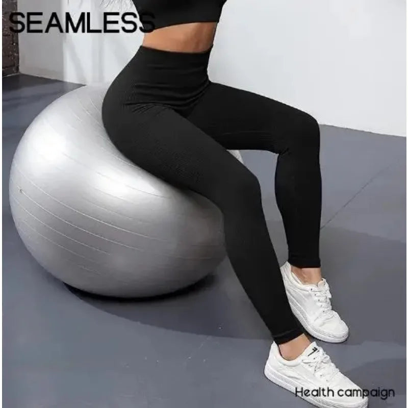 Women's High-Waist Seamless Gym Leggings