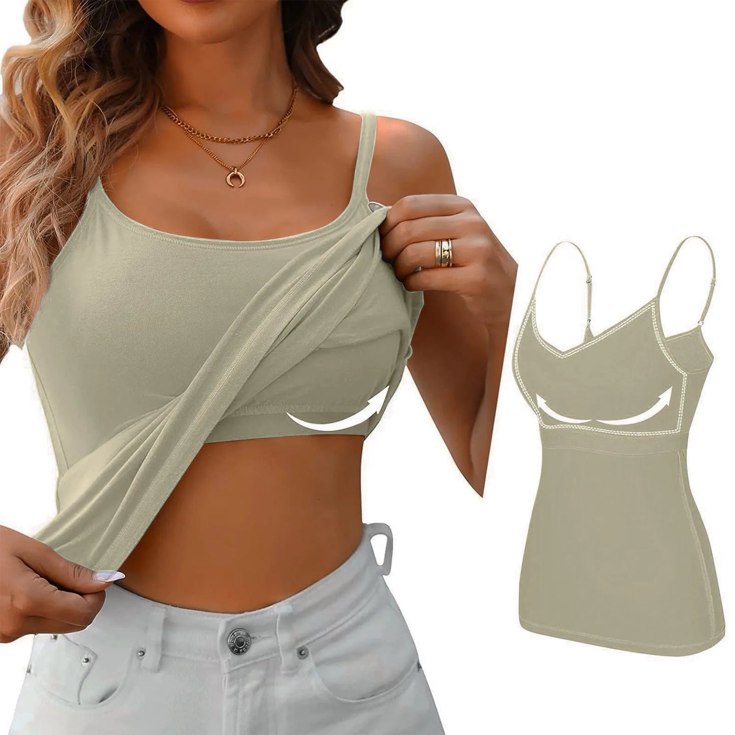 Padded Modal Cami Top