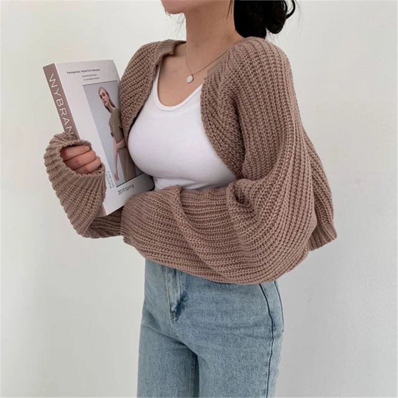 Chic Knitted Women's Cardigan