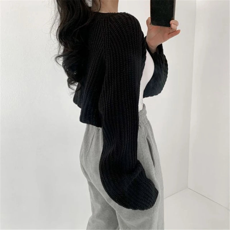 Chic Knitted Women's Cardigan