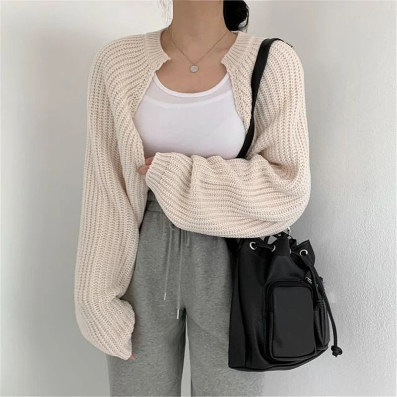 Chic Knitted Women's Cardigan