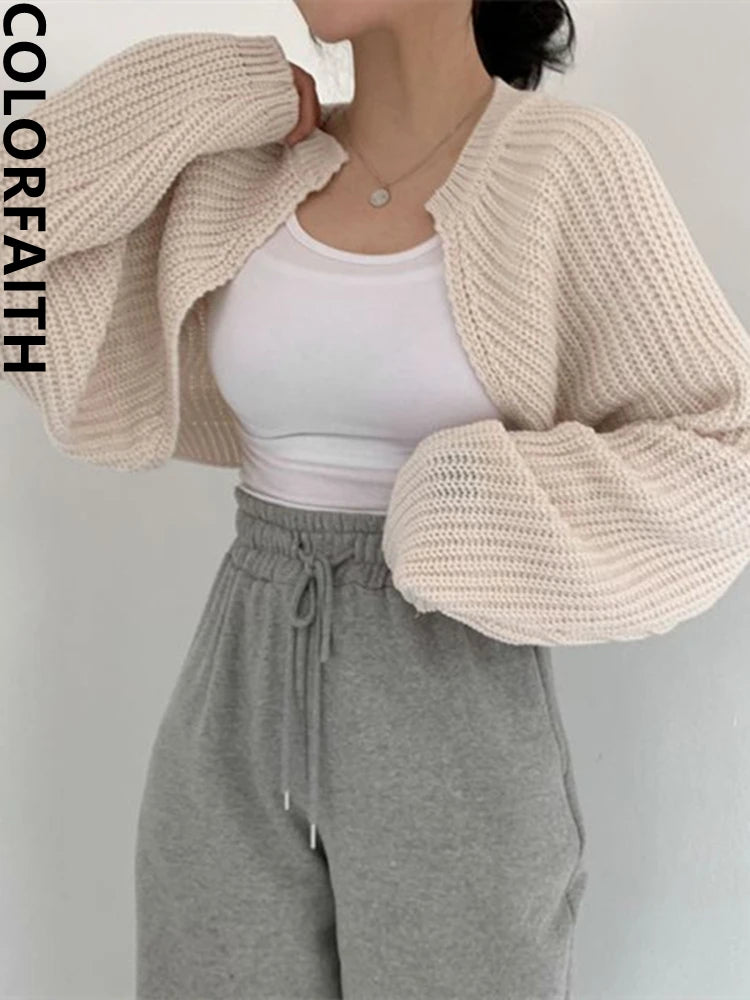 Chic Knitted Women's Cardigan