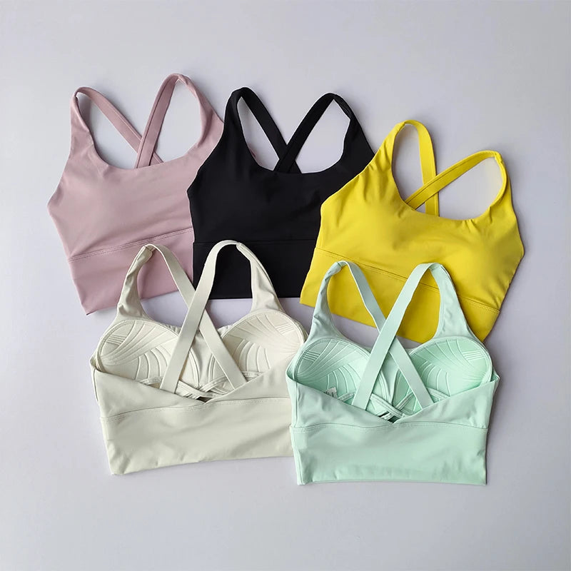 All-in-one Sports Bra, High-Impact Shock-Proof Running & Yoga Bra