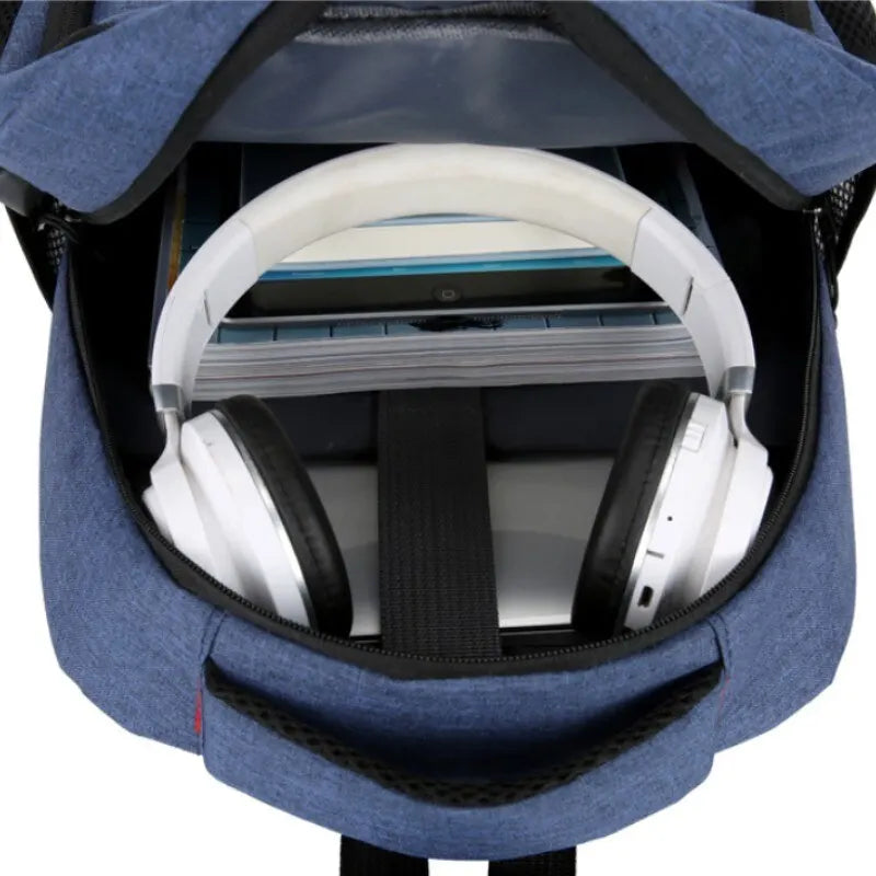 Men's Fashionable Charging Laptop Backpack