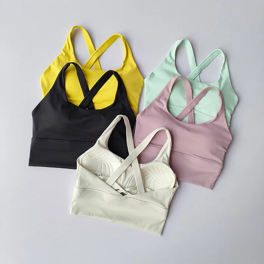 All-in-one Sports Bra, High-Impact Shock-Proof Running & Yoga Bra