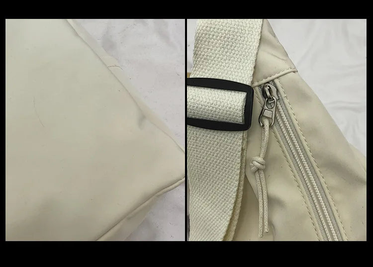 Korean Ulzzang Multi-Pocket Crossbody Bag