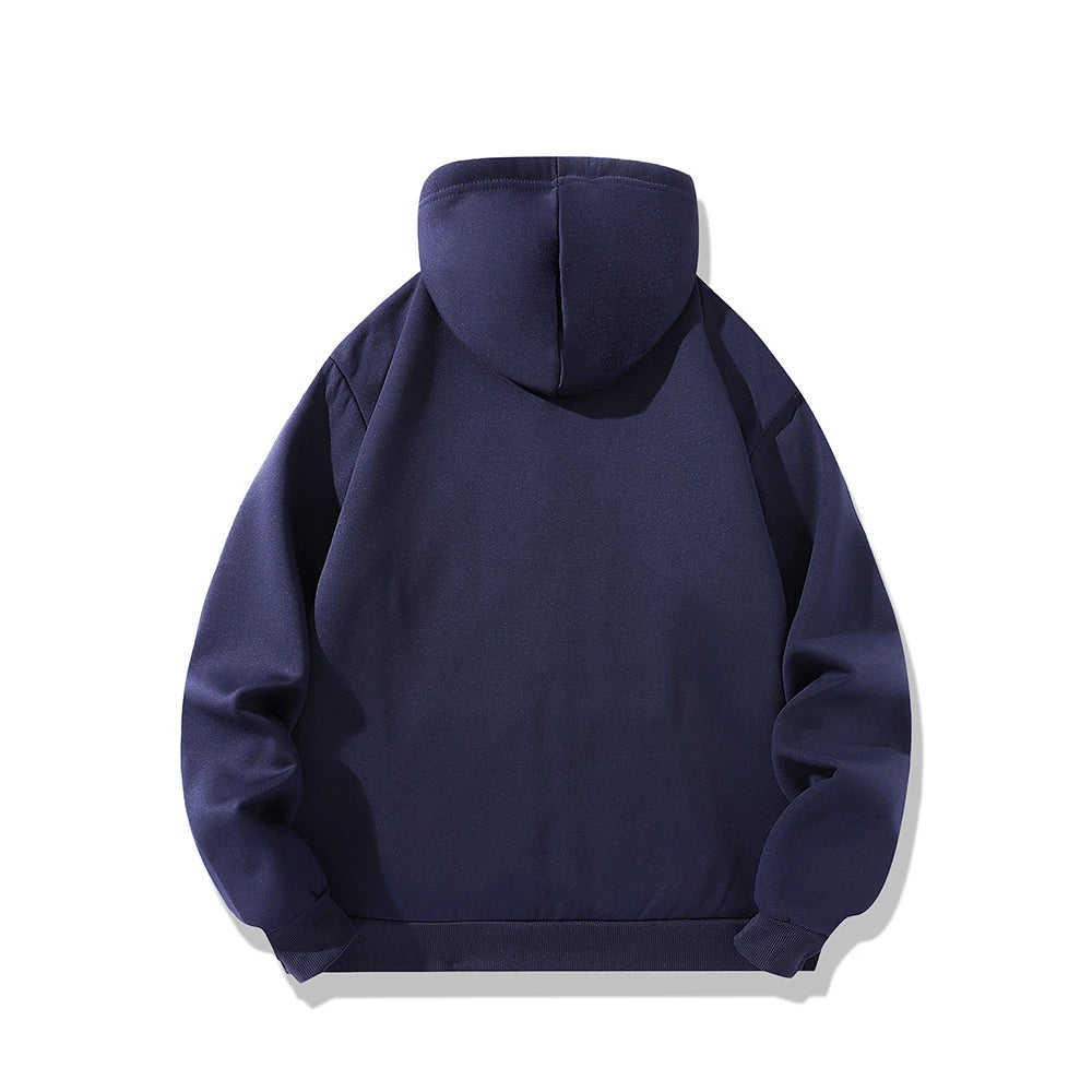 Men's Lambswool Hooded Jacket