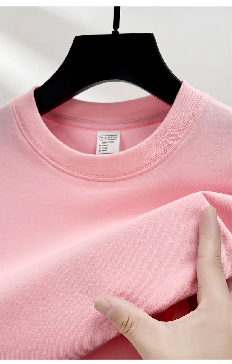 Men's Cotton Short Sleeve Round Neck T-Shirt