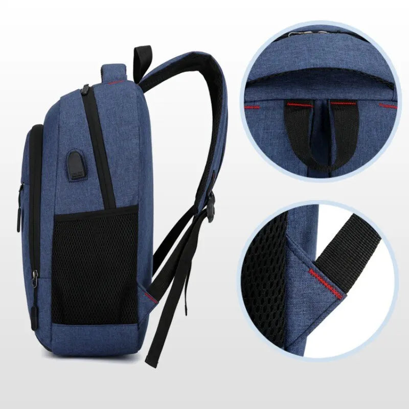 Men's Fashionable Charging Laptop Backpack